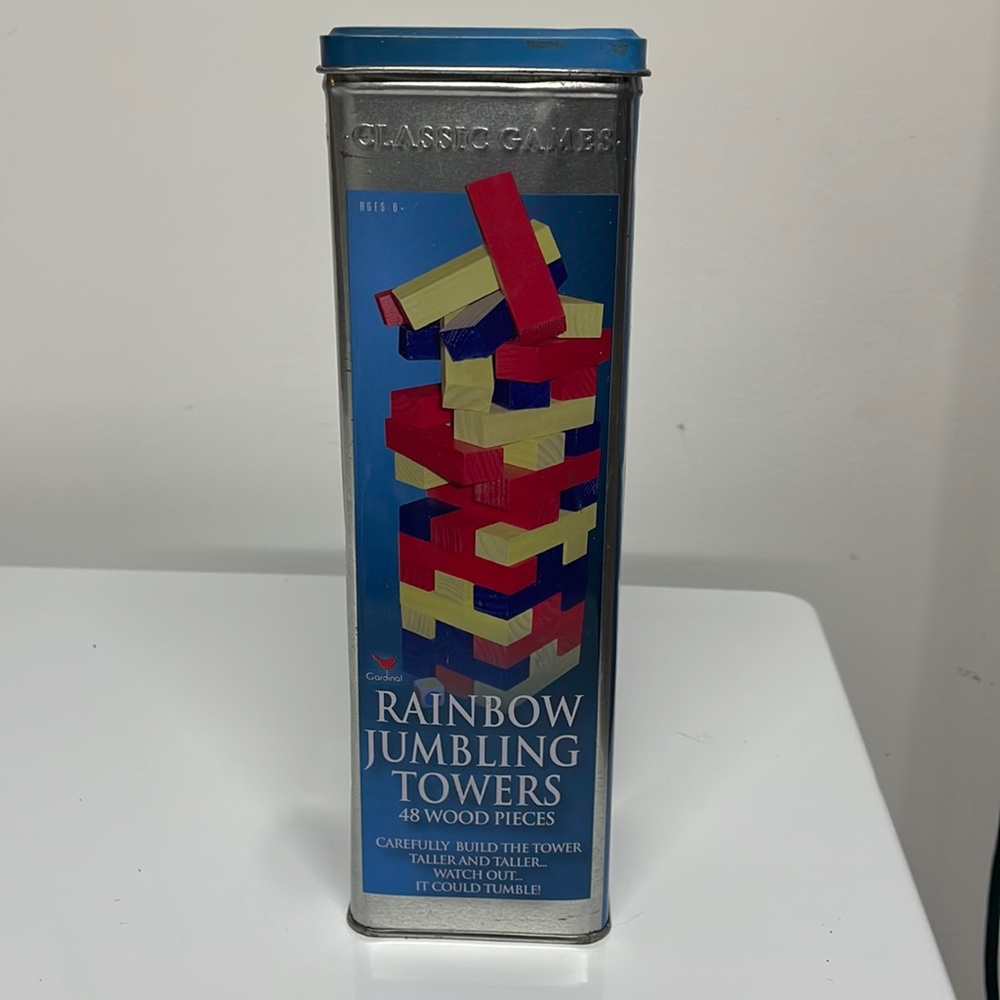 Rainbow Jumbling Towers